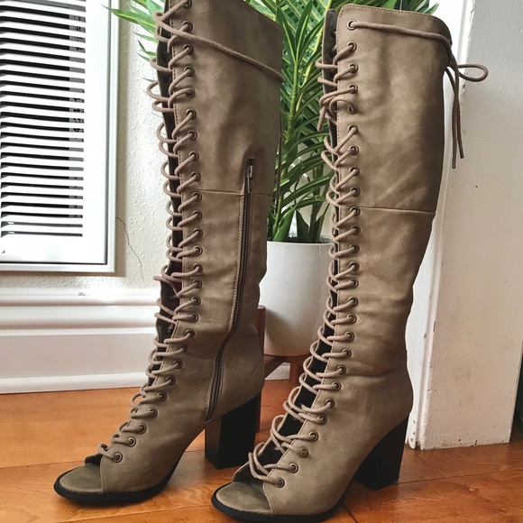 Forever 21 Shoes - Lace up boots